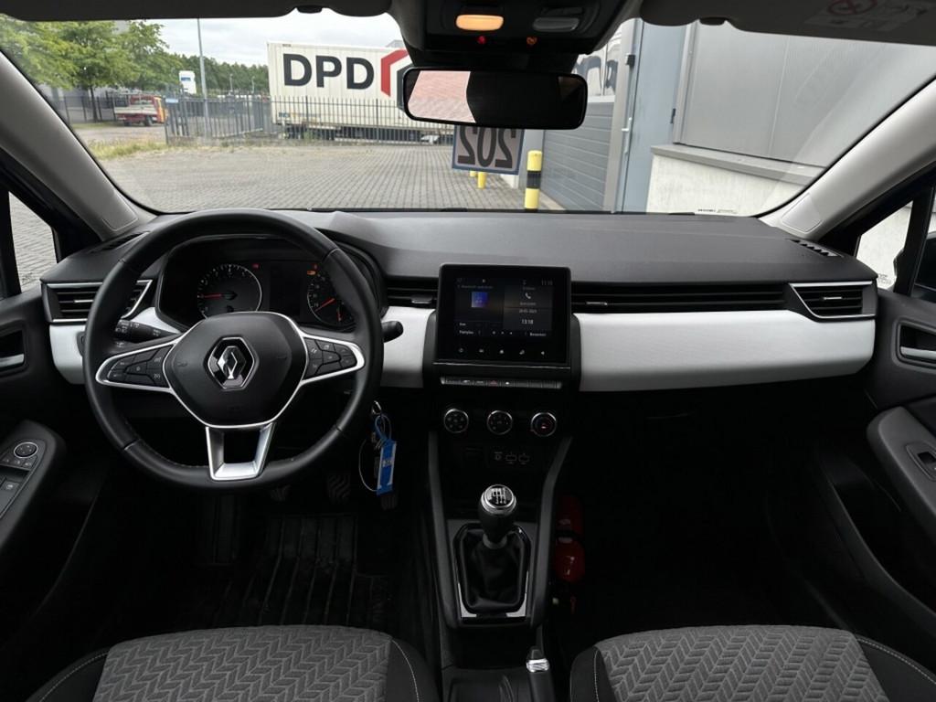 Renault Clio 1.0 TCe Limited | NAVI | PDC | AIRCO | SPORTVEL, Auto's, Renault, Stof, Gebruikt, Zwart, Met garantie (alle)