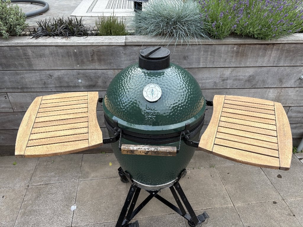 Big Green Egg Large, Ophalen, Gebruikt, Big Green Egg, Met accessoires