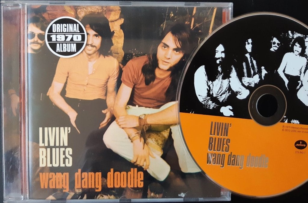 LIVIN' BLUES - Wang dang doodle ( CD ), Ophalen of Verzenden, Zo goed als nieuw, Blues Rock
