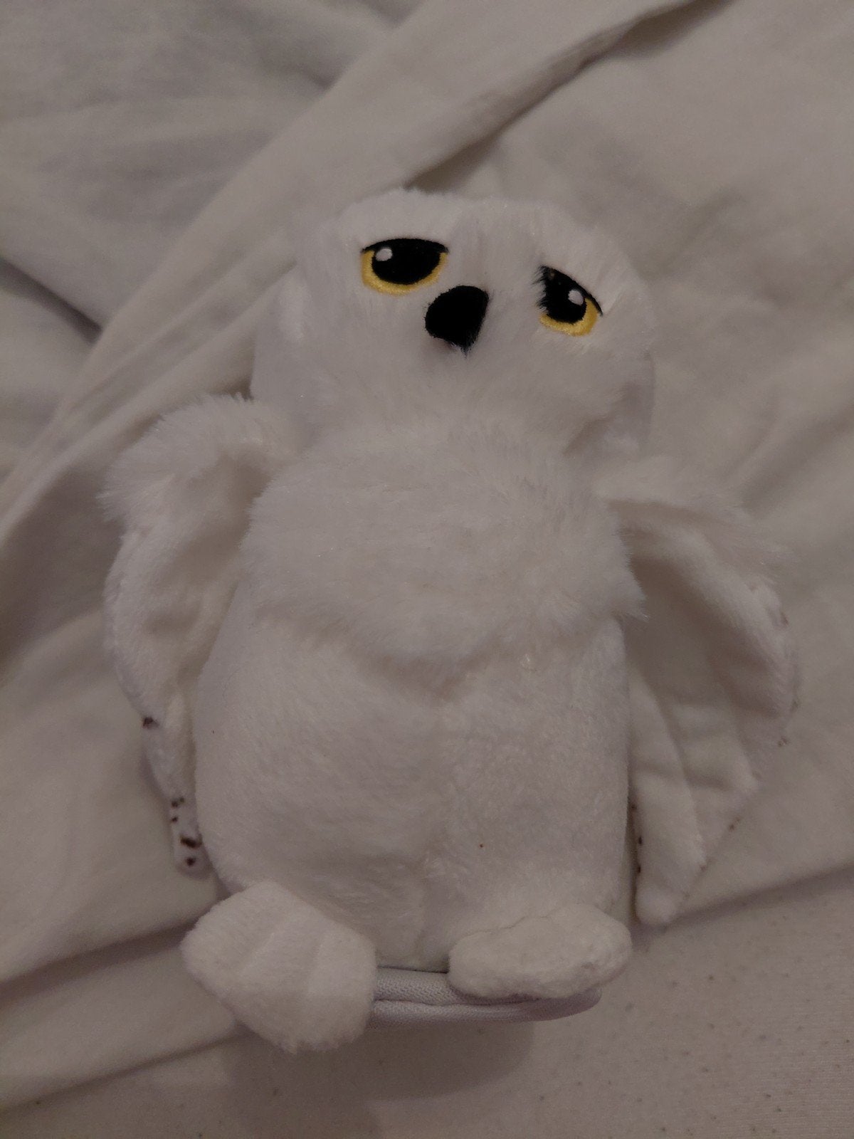 Hedwig schoudervriendje - Harry Potter uil knuffel, Verzamelen, Ophalen of Verzenden, Zo goed als nieuw, Overige typen
