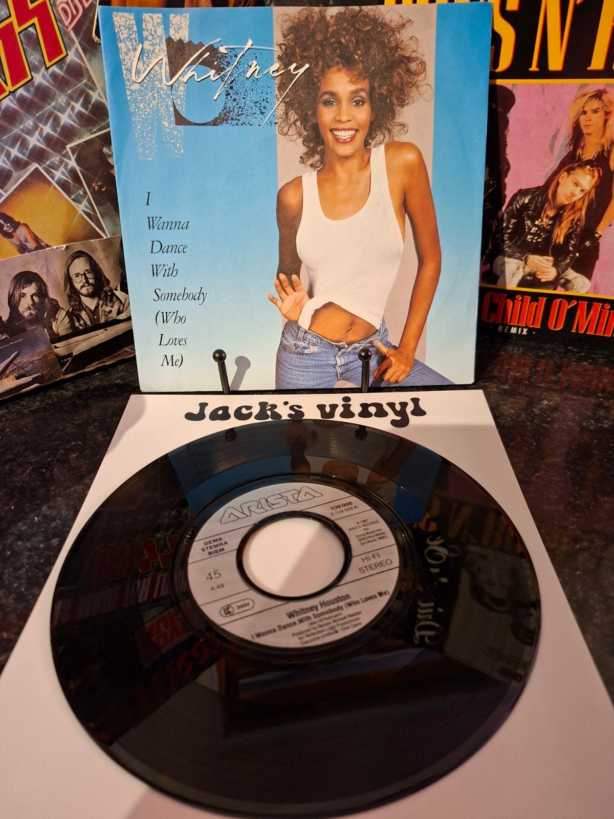 Whitney Houston - I Wanna Dance With Somebody (7 inch)1987, Pop, 7 inch, Ophalen of Verzenden, Zo goed als nieuw