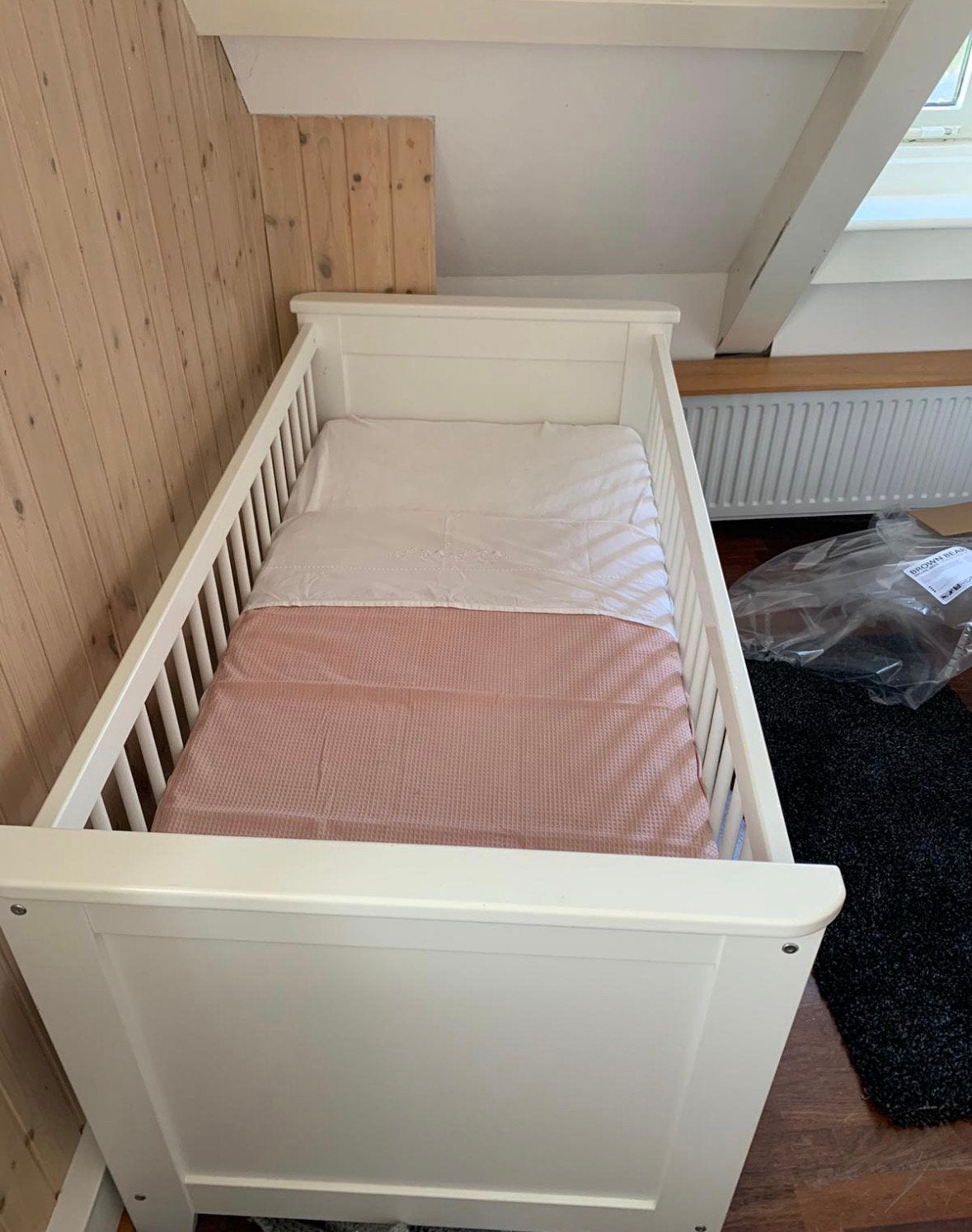 Ledikant 70x140, Ophalen, Zo goed als nieuw, Jongetje of Meisje