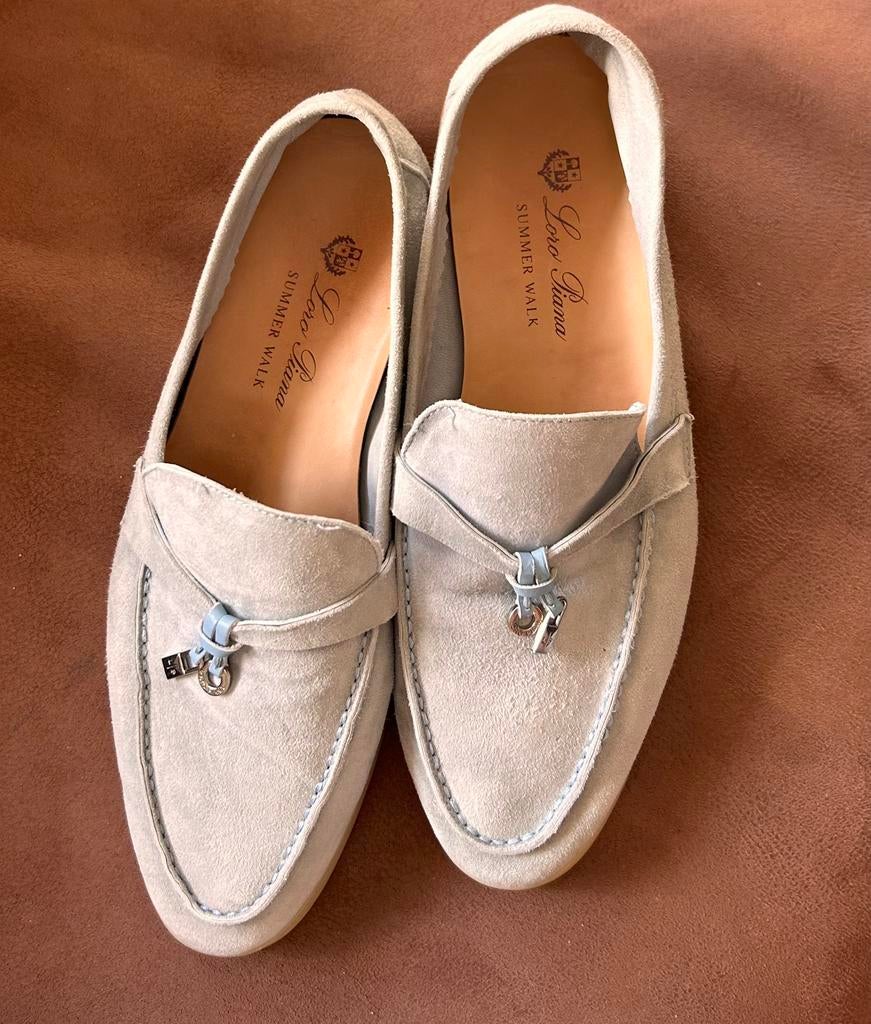 Loro Piana loafers mt 41, Kleding | Dames, Schoenen, Blauw, Instappers, Ophalen of Verzenden, Zo goed als nieuw