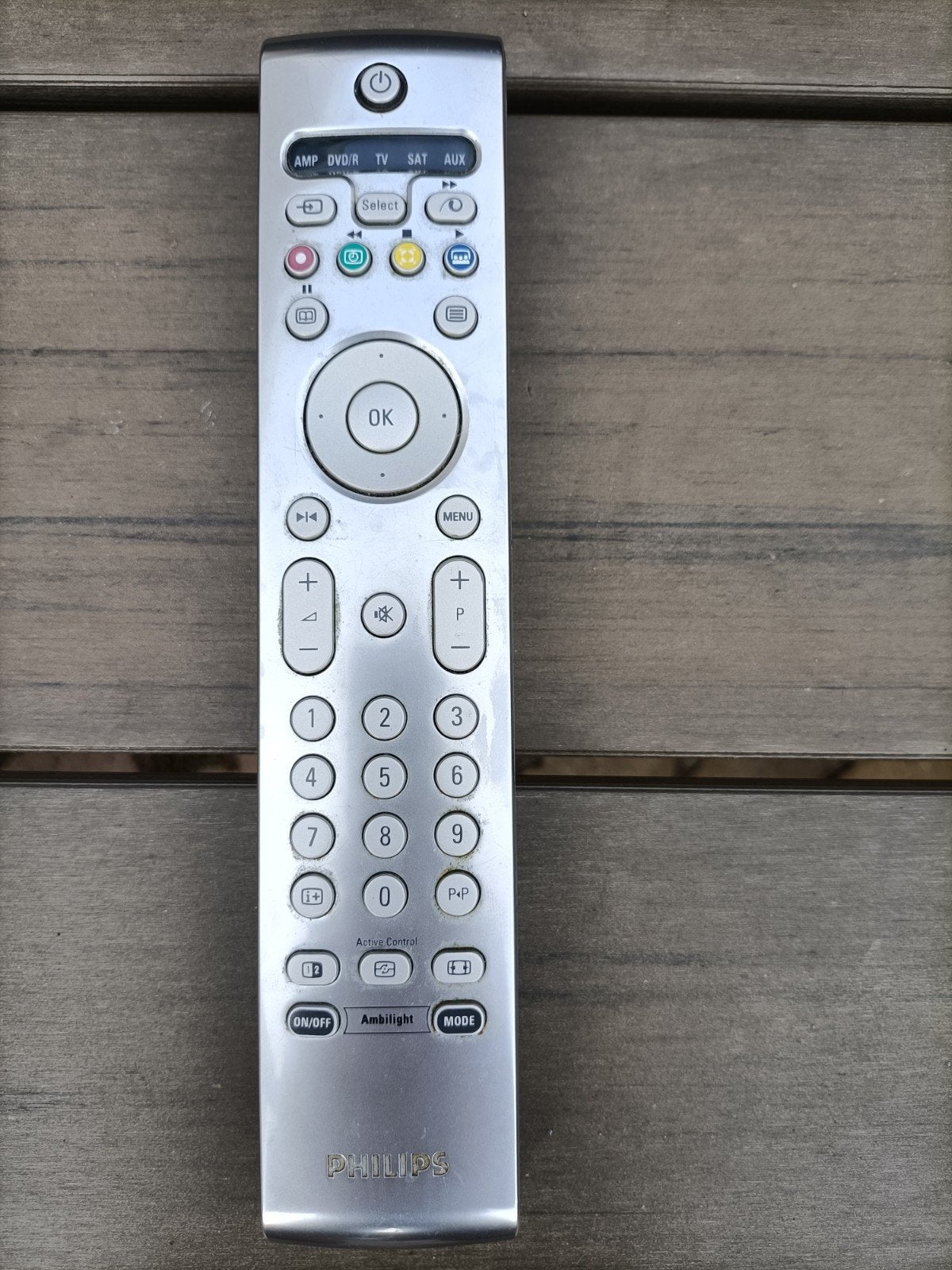 Philips afstandsbediening voor TV, DVD/R, SAT, AUX, Ophalen of Verzenden, Gebruikt, Universeel, Tv