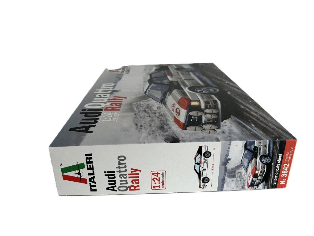 Italeri Audi Quattro Rally ITA-3642 1/24 nieuw, Verzenden, Groter dan 1:32, Nieuw, Italeri