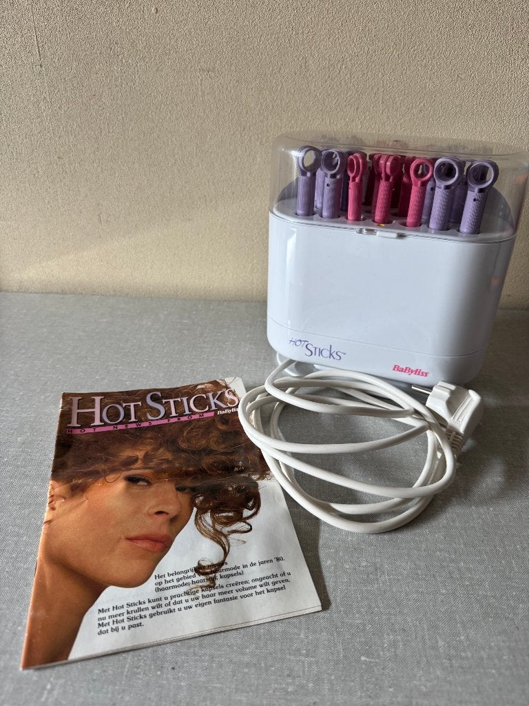 Z.G.A.N. krullers HOTSTICKS van Babyliss de grote uitvoering, Ophalen of Verzenden, Zo goed als nieuw, Haarverzorging