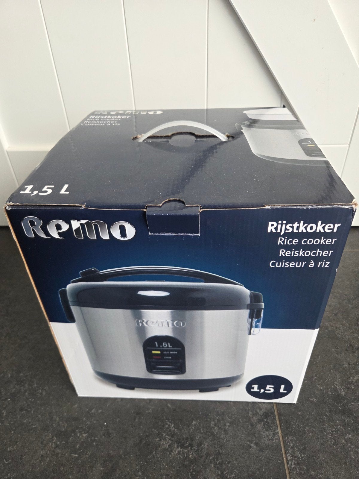 Remo Rijstkoker 1,5 Liter - Nieuw in Doos, Ophalen of Verzenden, Nieuw
