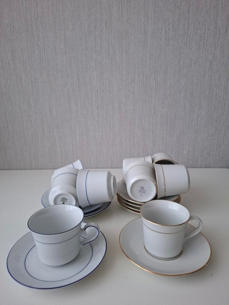 Vintage kop en schotels, Huis en Inrichting, Keuken | Servies, Ophalen, Vintage, Zo goed als nieuw, Kop(pen) en/of Schotel(s)