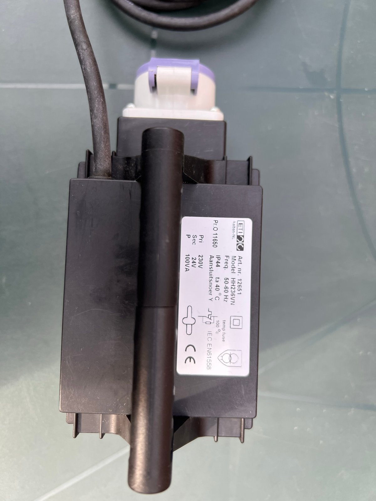 ETI Trafo 24 Volt Transformator, Ophalen of Verzenden, Gebruikt