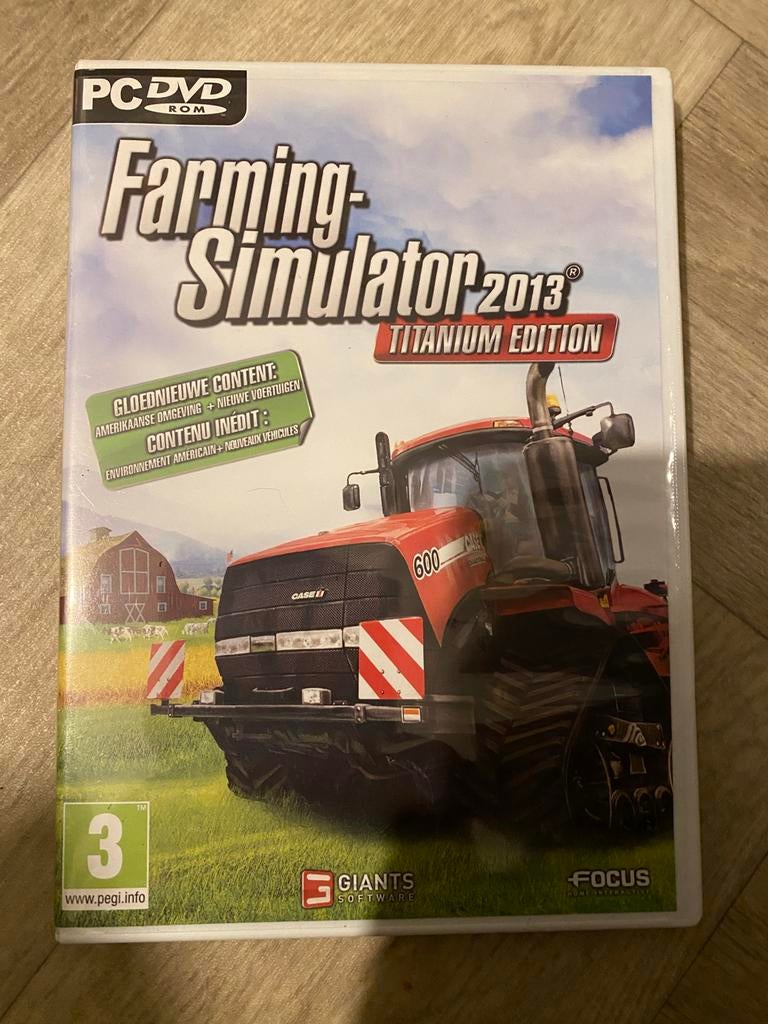 Farming Simulator 2013 Titanium Edition PC DVD-ROM, Spelcomputers en Games, Games | Pc, Online, 1 speler, Ophalen of Verzenden