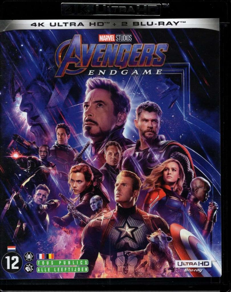Avengers Endgame - 4K + Blu-ray - 3 disc - NL ondertiteld, Verzenden, Zo goed als nieuw, Disney Movies, Dsa@vendorservices.nl