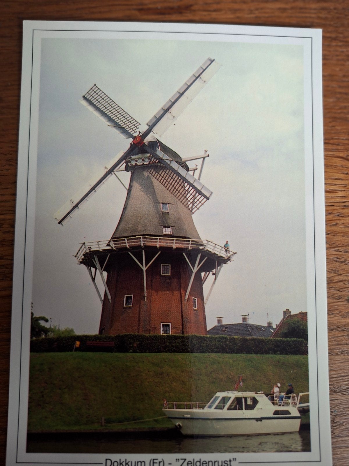 Ansichtkaart Korenmolen "Zeldenrust" Dokkum (Fr), Verzenden