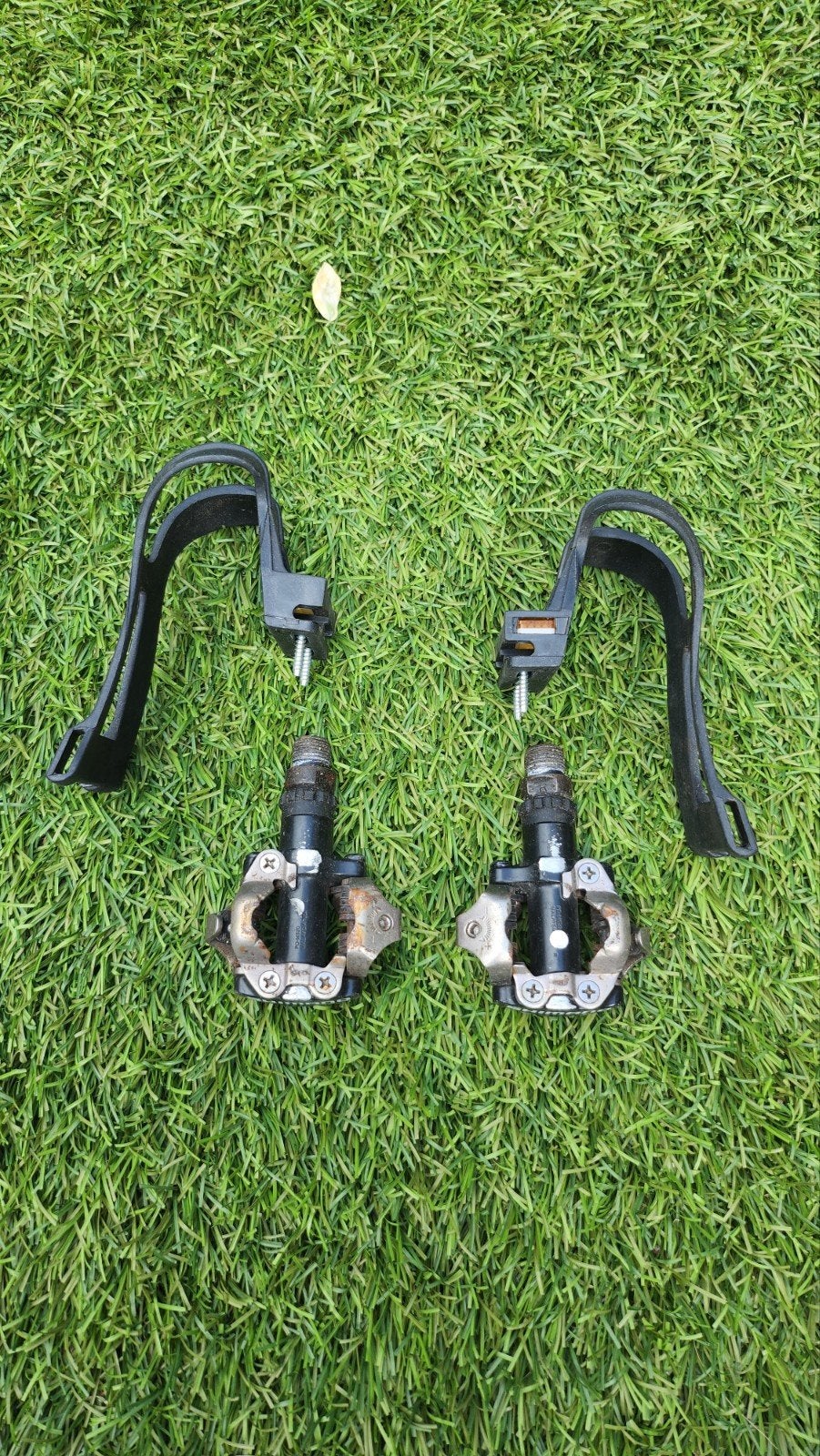 Shimano wielrenner trappers voor op de wielrenner fiets, Ophalen of Verzenden, Gebruikt, Shimano