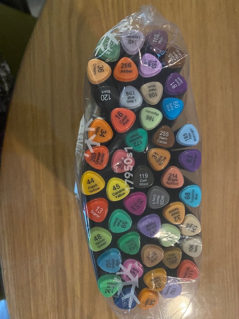 Decotime alcohol markers - Grote set diverse kleuren, Hobby en Vrije tijd, Tekenen, Ophalen, Nieuw, Potlood of Stift
