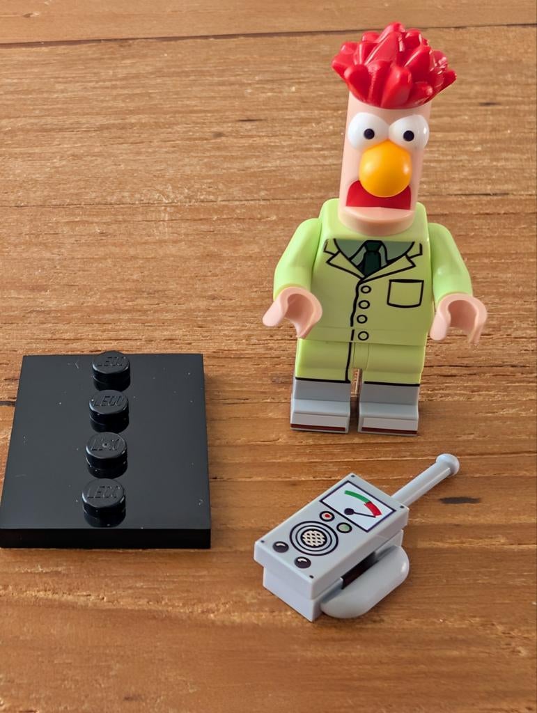 Lego Minifigures serie Muppets/ Beaker, Lego, Ophalen of Verzenden, Zo goed als nieuw, Minifiguren serie