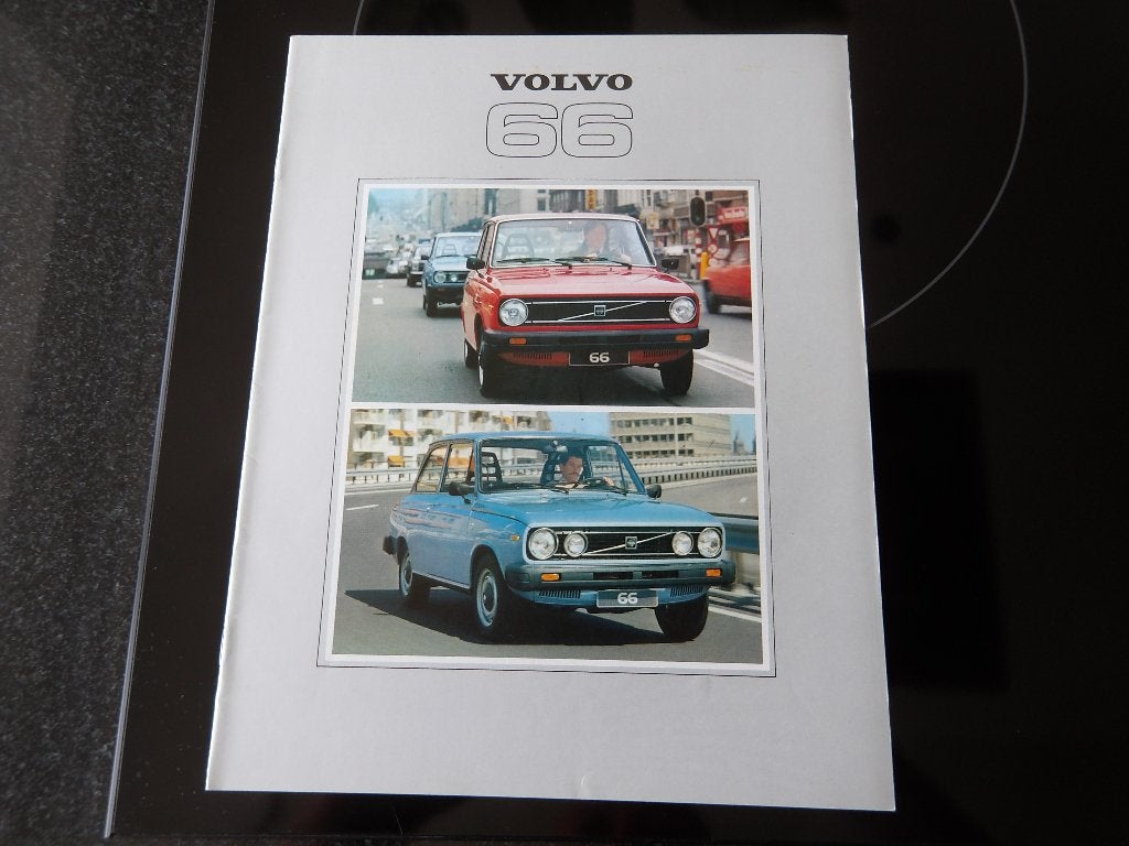 Folder Volvo 66 1979, Verzenden, Zo goed als nieuw, Volvo