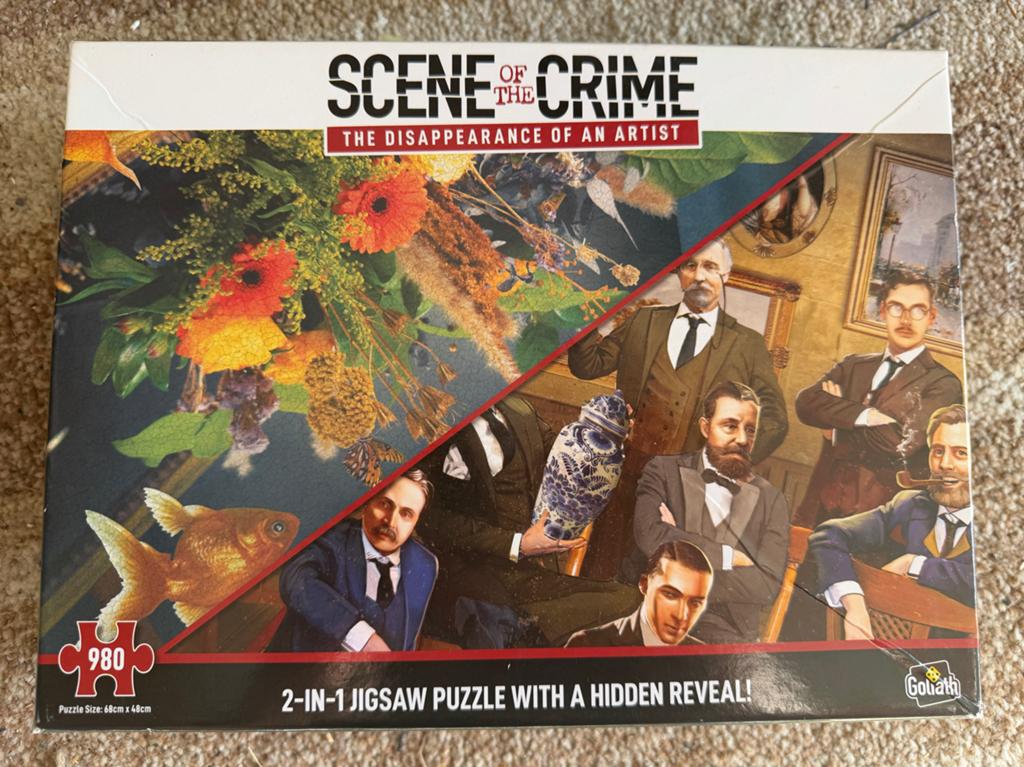 Scene of the Crime: The Disappearance of an Artist puzzel, Hobby en Vrije tijd, Denksport en Puzzels, Ophalen of Verzenden, 500 t/m 1500 stukjes