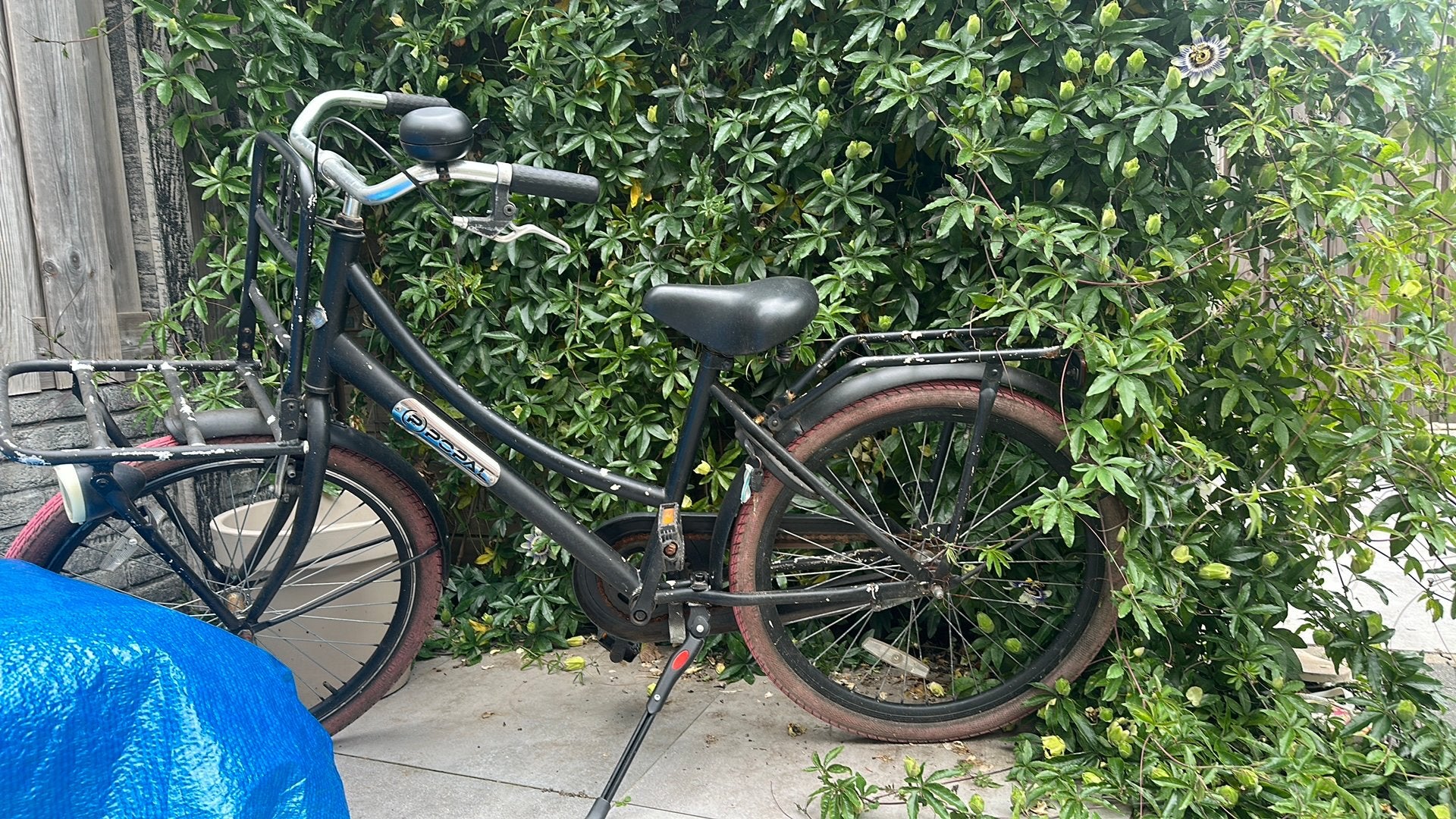 Kleine Popal fiets, Ophalen of Verzenden, Gebruikt, Schijfrem, Handrem