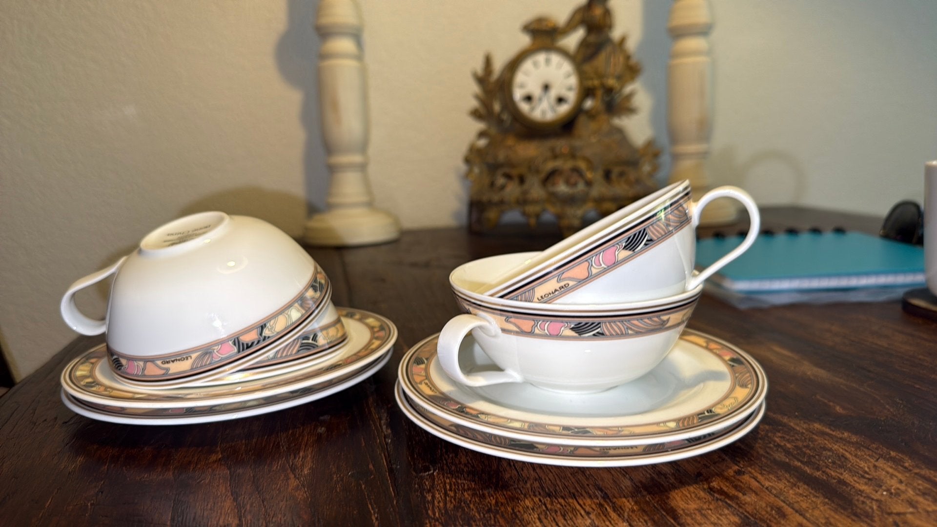 Hutschenreuther Bone China, Antiek en Kunst, Antiek | Servies compleet, Ophalen of Verzenden