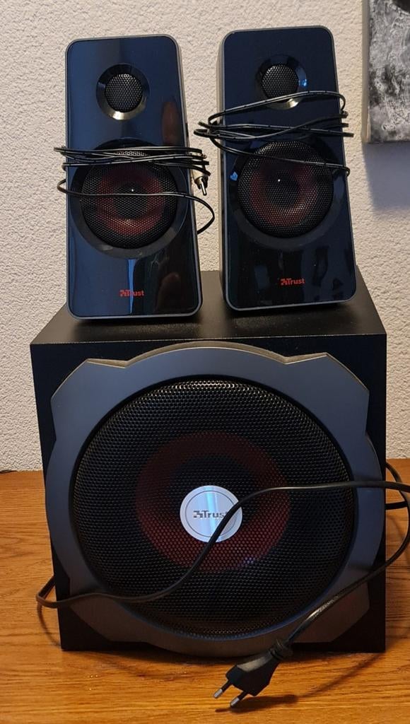 Trust GXT 38 2.1 Subwoofer Pc Speaker, Computers en Software, Pc speakers, Ophalen of Verzenden, Gebruikt, Audiokanaal 2.1, Trust