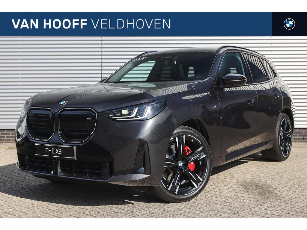 BMW X3 M50 xDrive Automaat / Panoramadak / Trekhaak / Sports, Zwart, Verwarming stoelen achter, Leder, Bedrijf