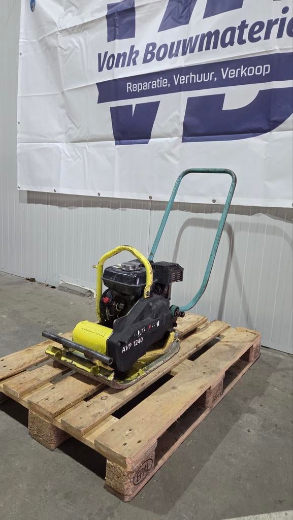 Ammann AVP 1240 trilplaat | Honda motor | Bouwjaar 2008, Tuin en Terras, Ophalen of Verzenden, Gebruikt, Overige soorten, Ammann