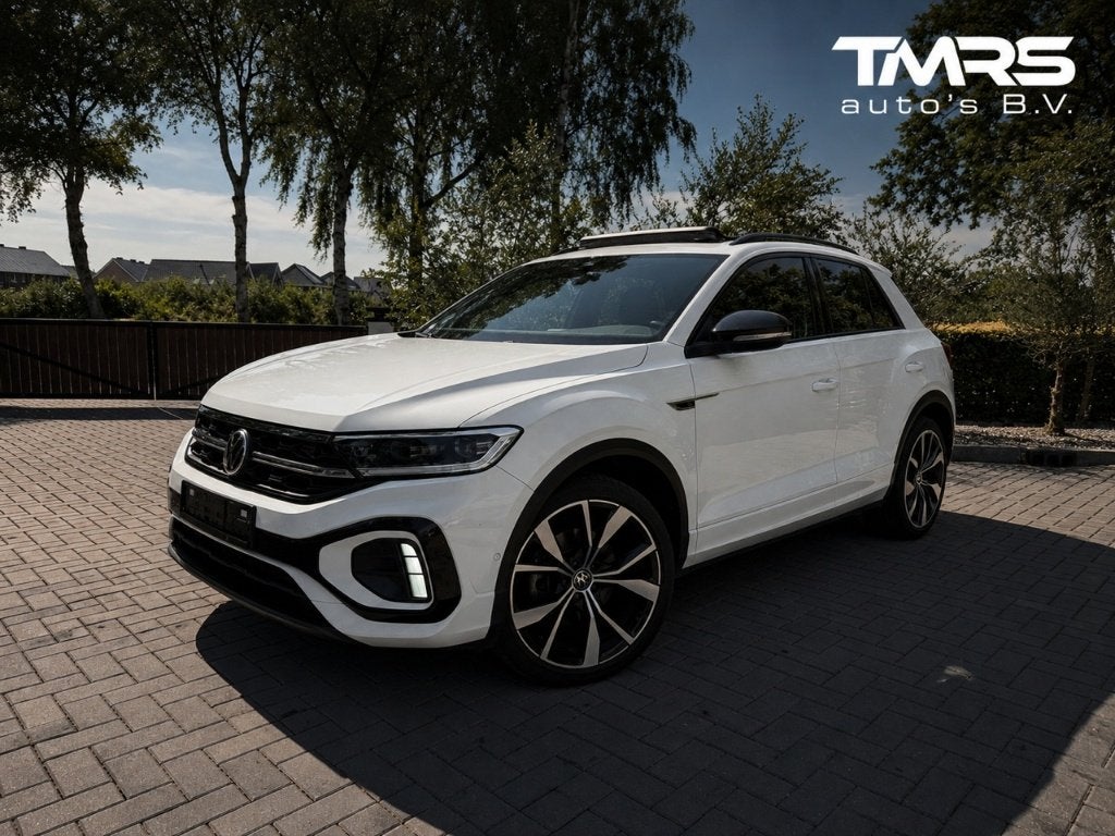 Volkswagen T-Roc R-Line 1.5 TSI DSG PANORAMA ACC Camera VOL, Auto diversen, Schadeauto's, Munchen, 1498 cc, Volkswagen, Wit