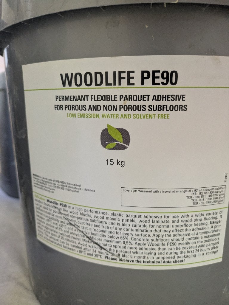 Woodlife PE90 parketlijm, Ophalen of Verzenden, Nieuw