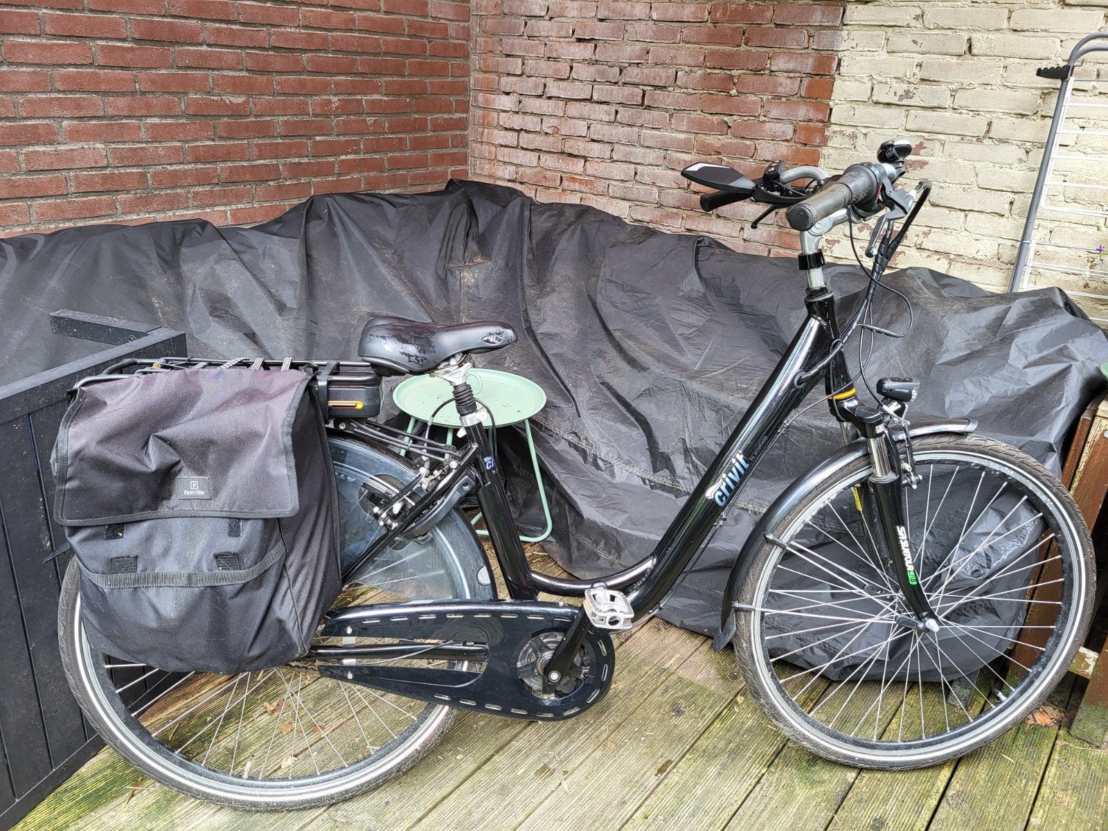Crivit SR Suntour CR8 E-bike met oplader, 47 tot 51 cm, Ophalen, Gebruikt, Overige merken
