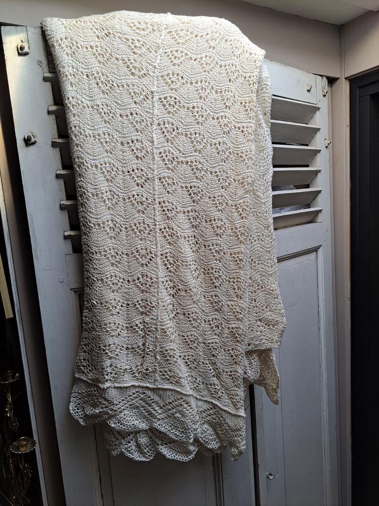 Brocante sprei vintage, Ophalen of Verzenden, X, X, X