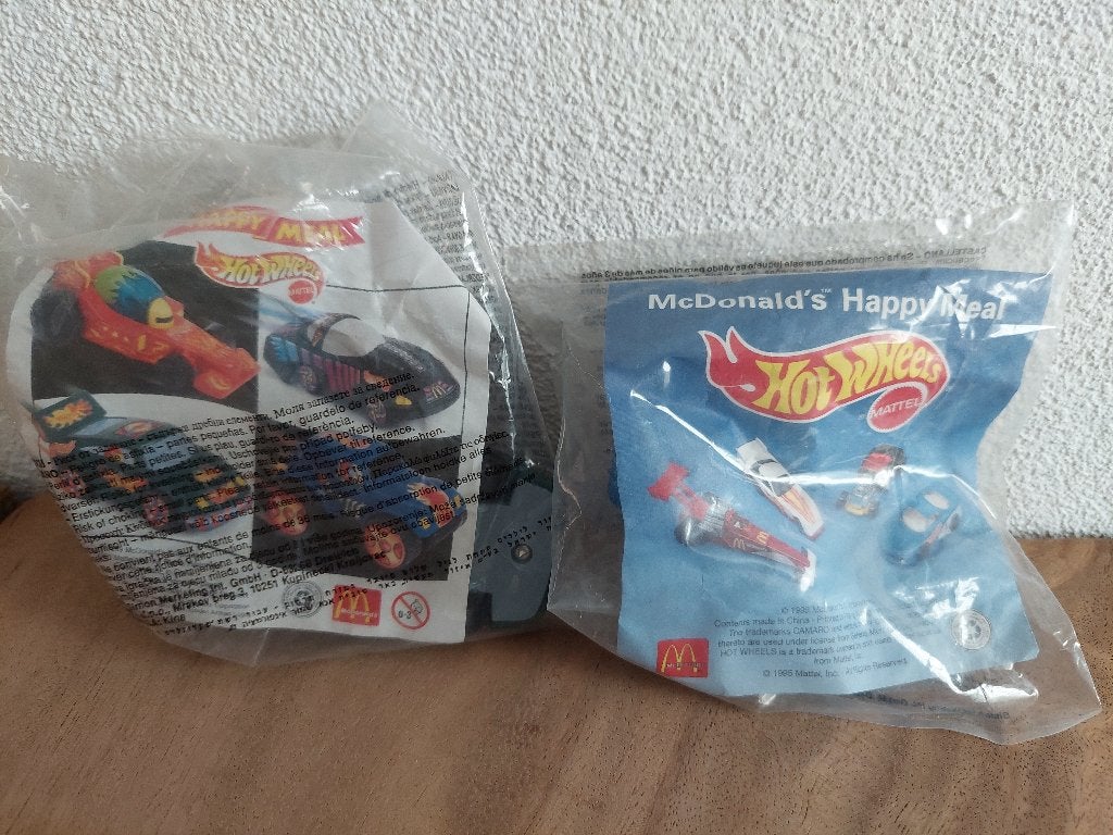Vintage McDonalds Happy Meal: Hot wheels nieuw, McDonalds, Nieuw, McDonalds, McDonalds