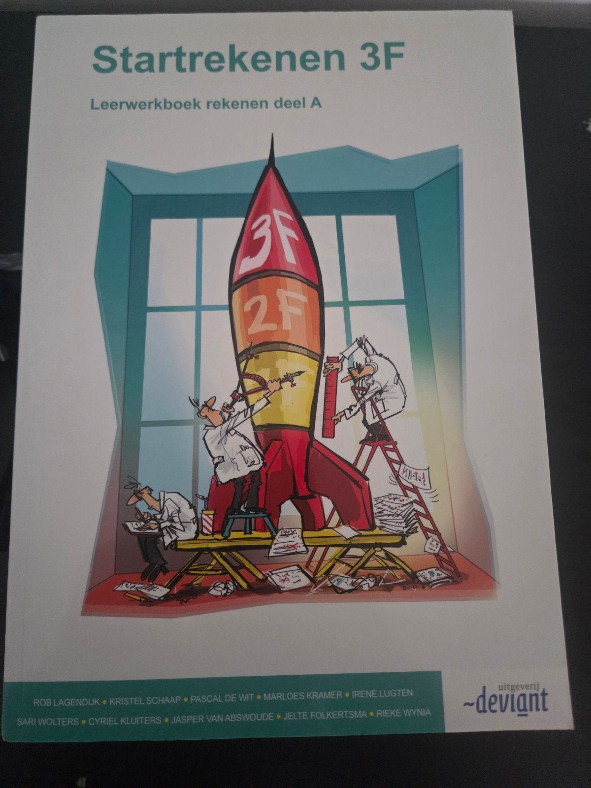 Startrekenen 3F Leerwerkboek rekenen deel A en B, Overige vakken, Rob Lagendijk, Kristel Schaap, Pascal de Wit e.a., HAVO, Ophalen of Verzenden