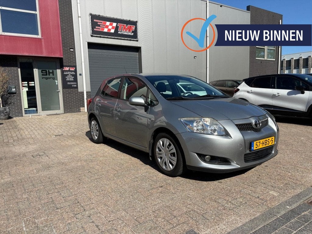 Toyota Auris 1.6-16V Dynamic Airco Navi Luxe NAP! (bj 2008), Auto's, Gebruikt, 4 cilinders, Bedrijf, Handgeschakeld