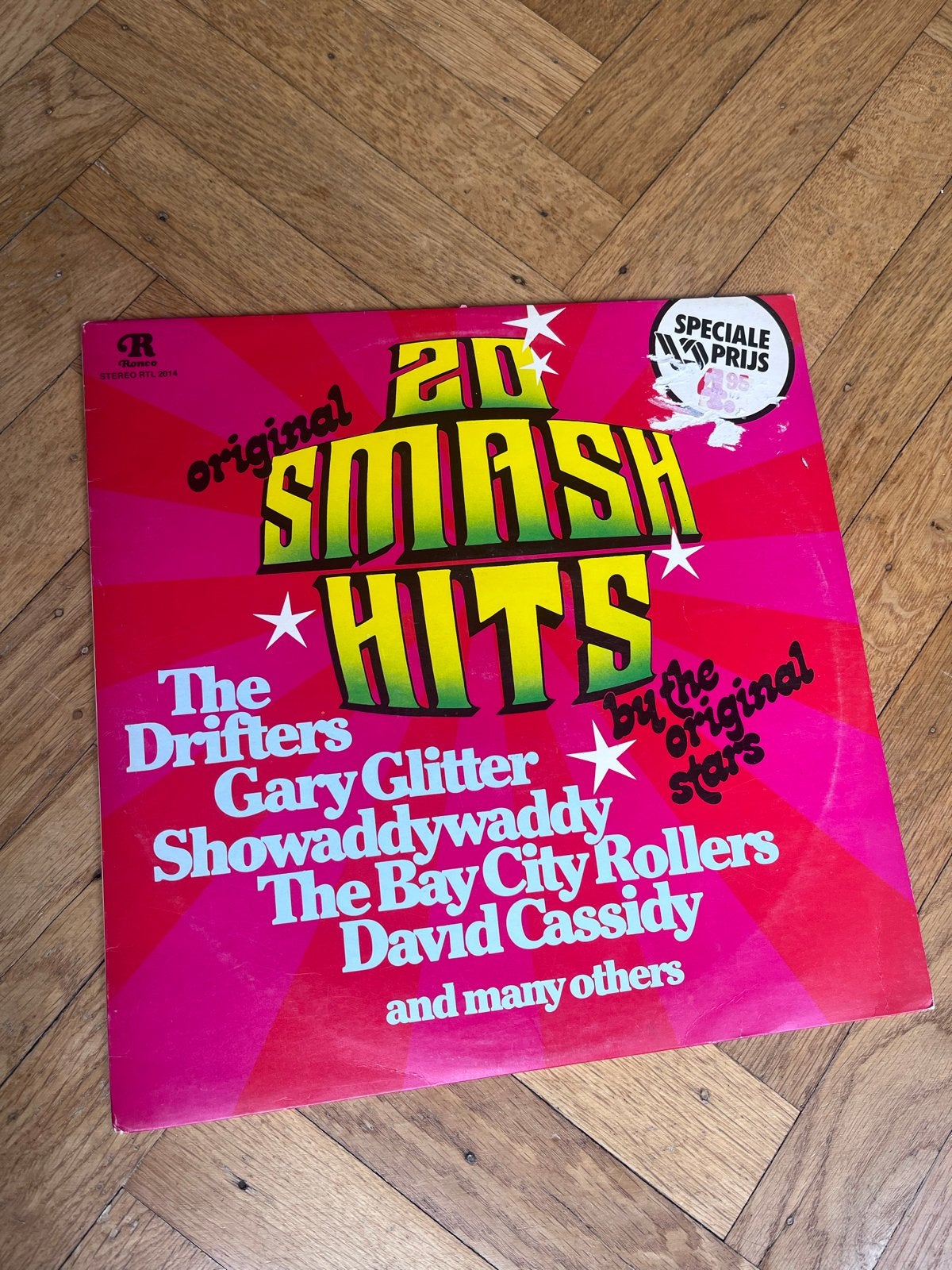 Original 20 Smash Hits LP - Diverse Artiesten, LP, Gebruikt, Pop, Ophalen of Verzenden