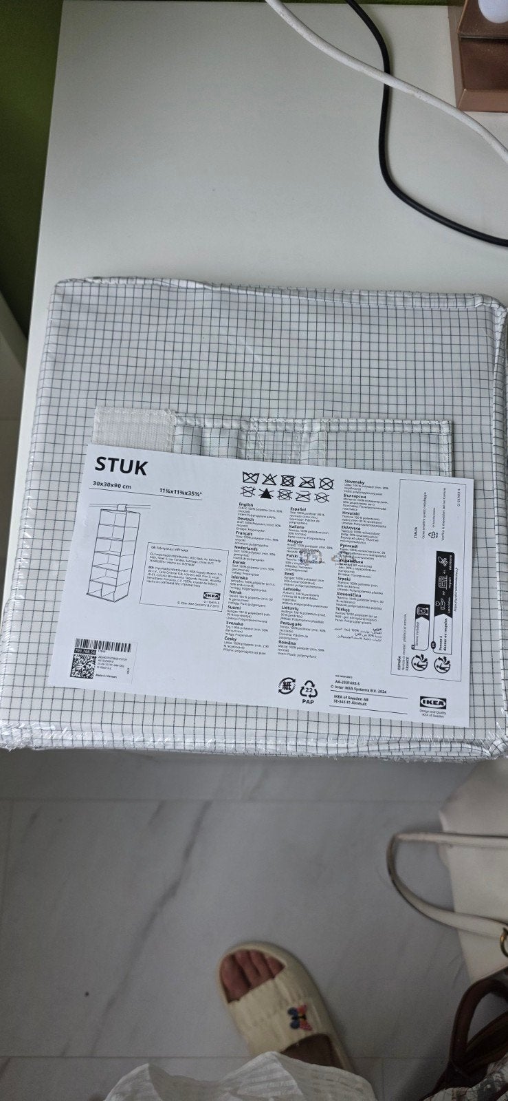 IKEA STUK hangende opberger, nieuw in verpakking, Ophalen of Verzenden