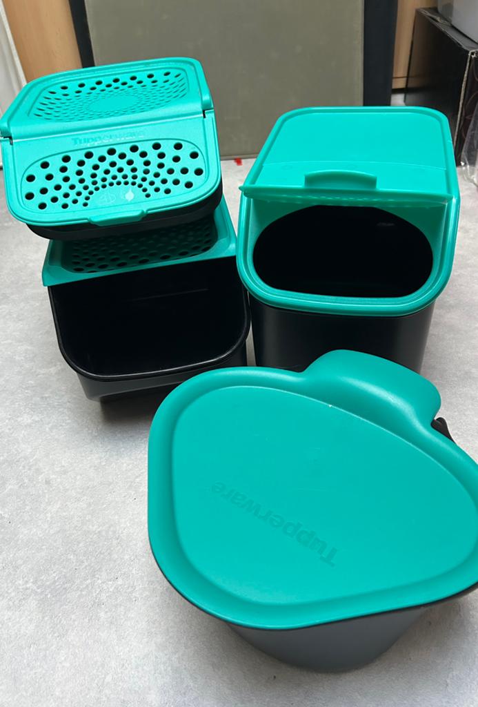 Groente Voorraadbakken Tupperware, Ophalen, Zo goed als nieuw, Overige typen
