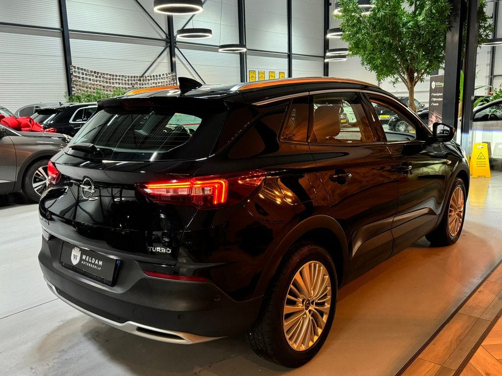 Opel Grandland X 1.6 Turbo Innovation | Camera | Cruise | Na, Auto's, Parkeersensor, Gebruikt, 4 cilinders, Leder en Stof