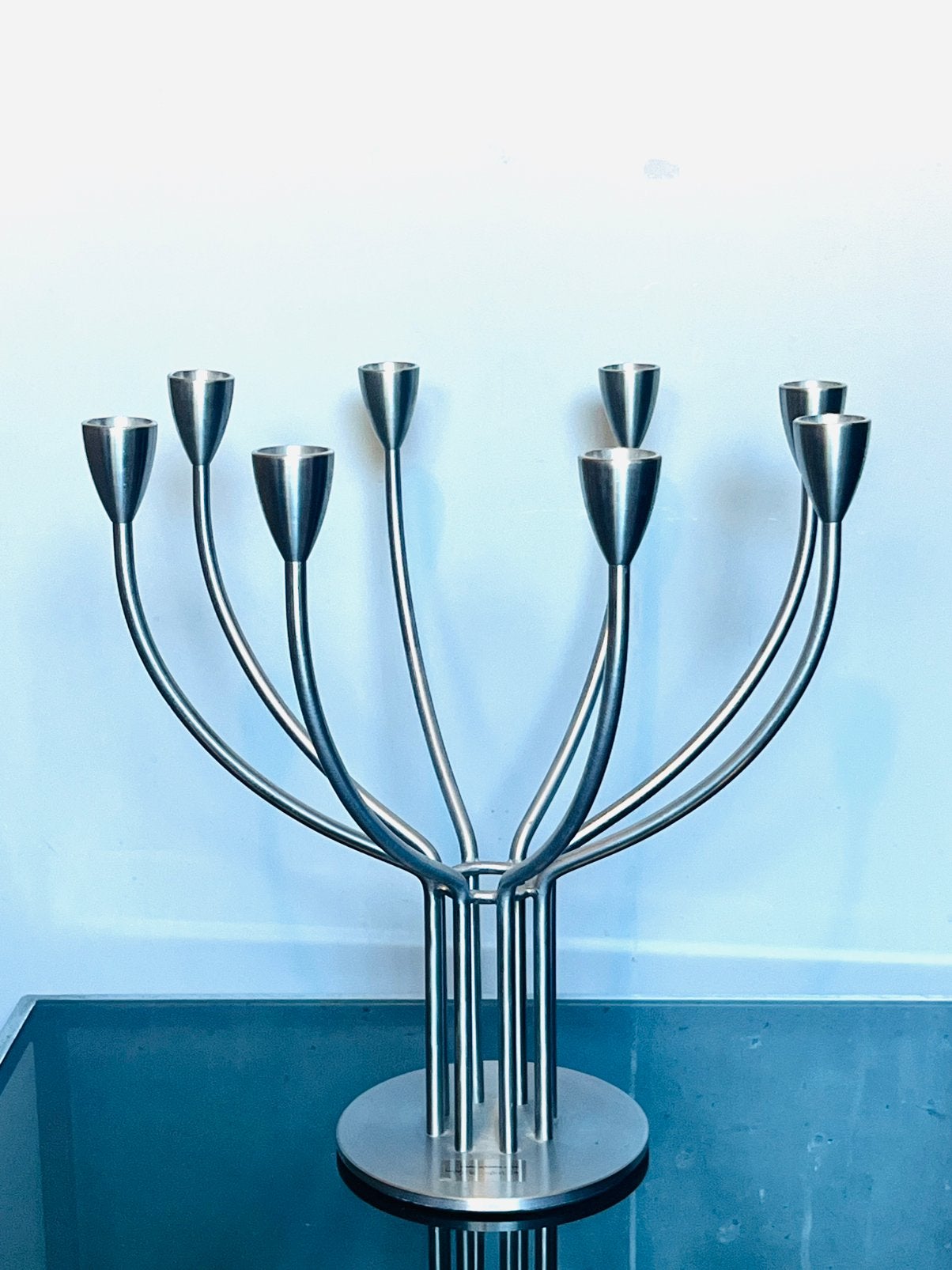 Vintage IKEA Kandelaar Stockholm, Huis en Inrichting, Woonaccessoires | Kandelaars en Kaarsen, IKEA, Ophalen of Verzenden, Zo goed als nieuw