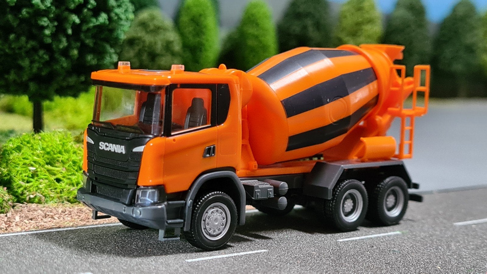 225 Herpa 1:87 Scania XT betonmixer, Ophalen of Verzenden, Nieuw, Bus of Vrachtwagen, Herpa