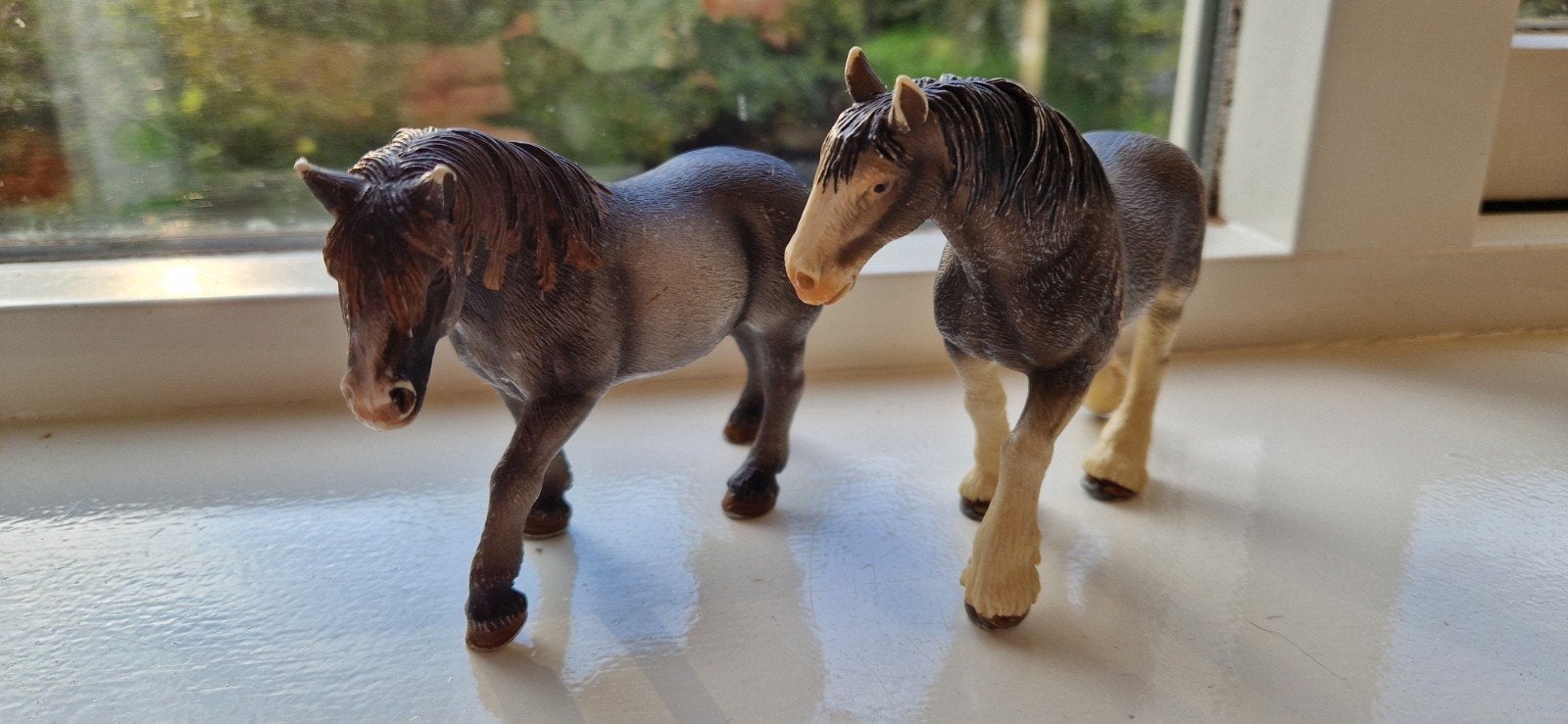 Schleich paarden verzamelobjecten 2004 en 2007, Ophalen, Gebruikt