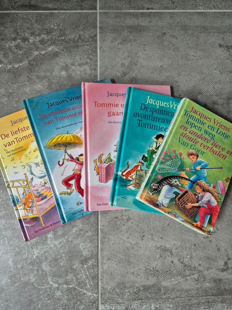 Tommie en Lotje van Jacques Vriens, Boeken, Ophalen of Verzenden, Zo goed als nieuw, Jacques Vriens