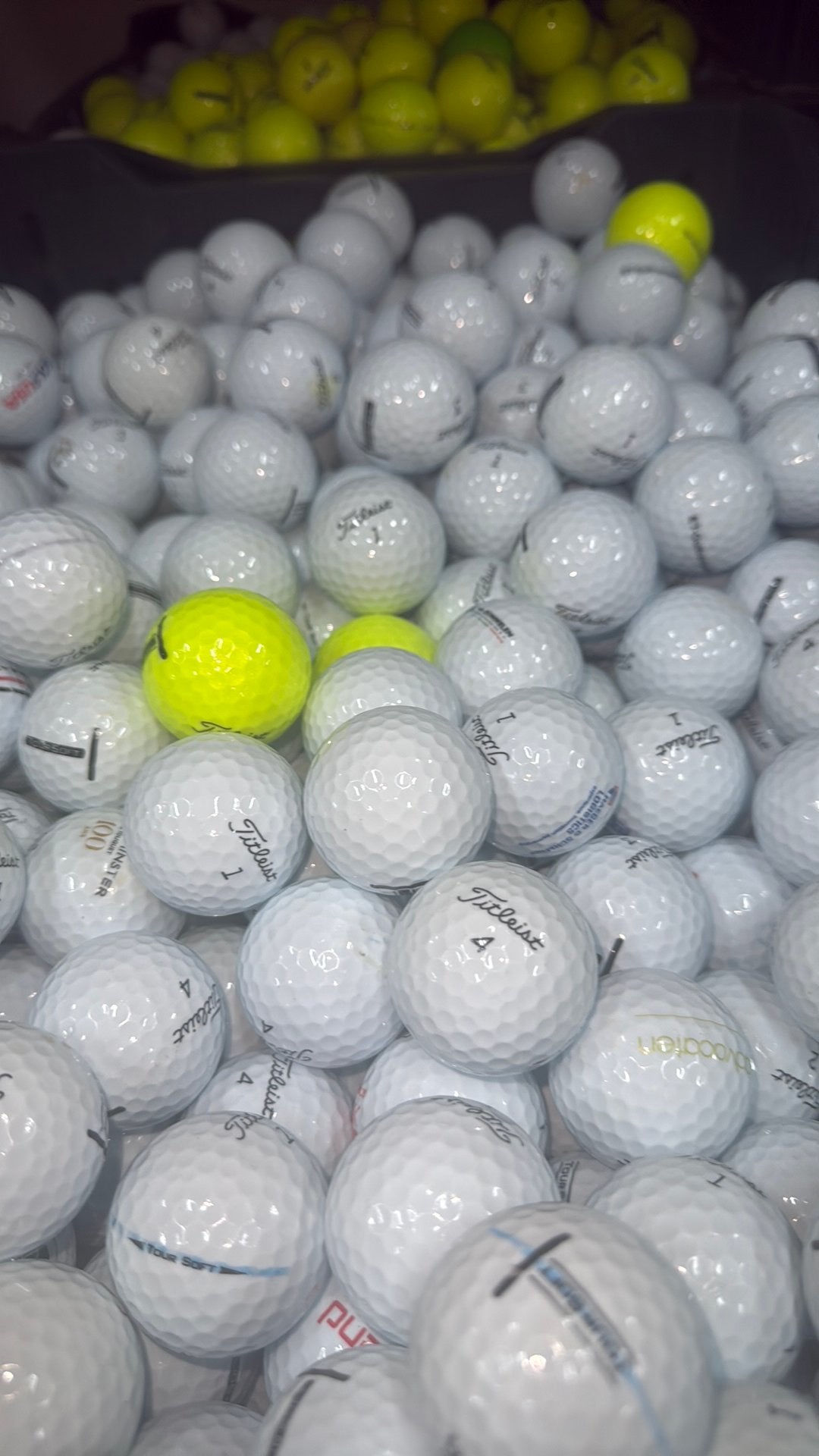 Titleist tour soft golfballen 50 stuks AAAA kwaliteit, Ophalen of Verzenden, Zo goed als nieuw, Bal(len)
