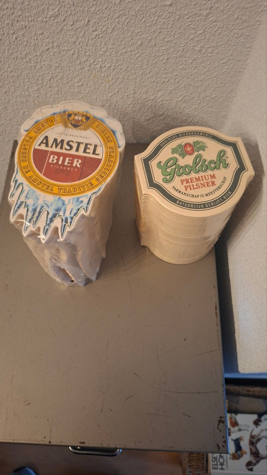 Amstel en Grolsch bierviltjes - Leuk om te hebben!, Ophalen, Nieuw, Viltje(s), Amstel
