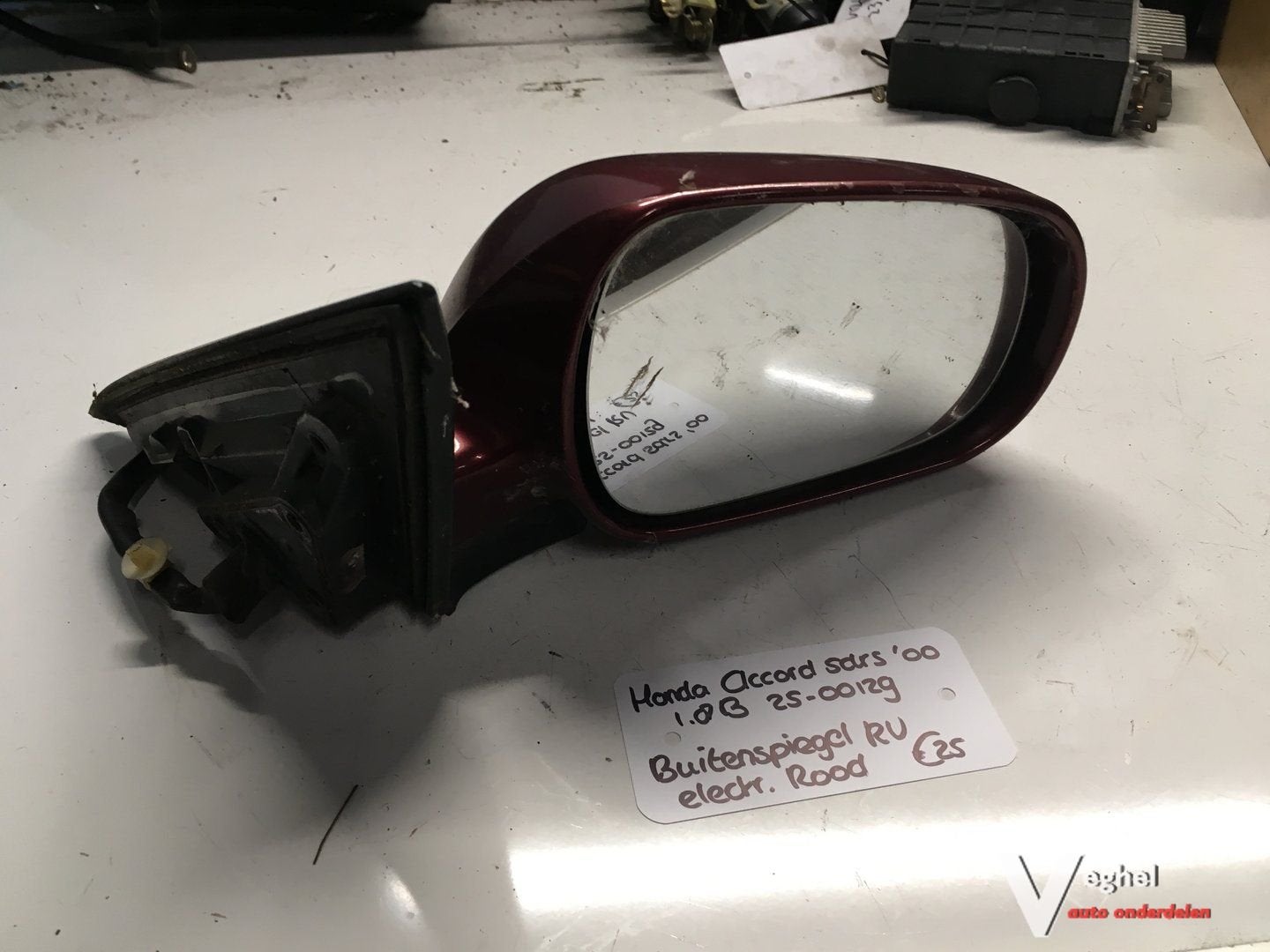 Honda Accord 5 drs 2000 1.8 Benzine 2500129 Elektr Buitenspi, Auto-onderdelen, Spiegels, Gebruikt, -, -, Ophalen of Verzenden