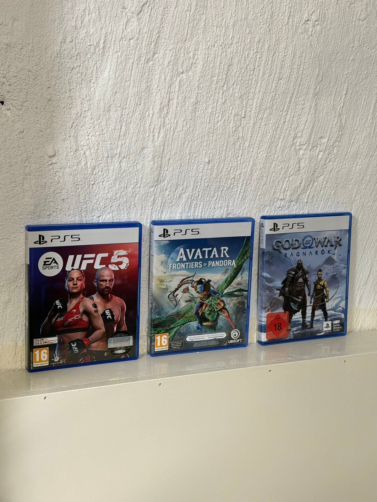 PS5 Games: UFC 5, Avatar, God of War Ragnarök - Zo goed als, Online, Vanaf 18 jaar, Verzenden, Overige genres