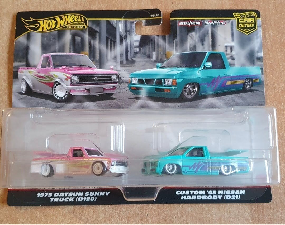 Hot Wheels Premium  Datsun Sunny & Nissan Hardbo, Ophalen of Verzenden, Nieuw, Auto