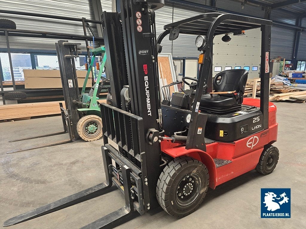 FAILLISSEMENTSVEILING EP Equipment elektrische vorkheftruck, Ophalen, Heftruck, 1000 tot 2000 kg, EP Equipment