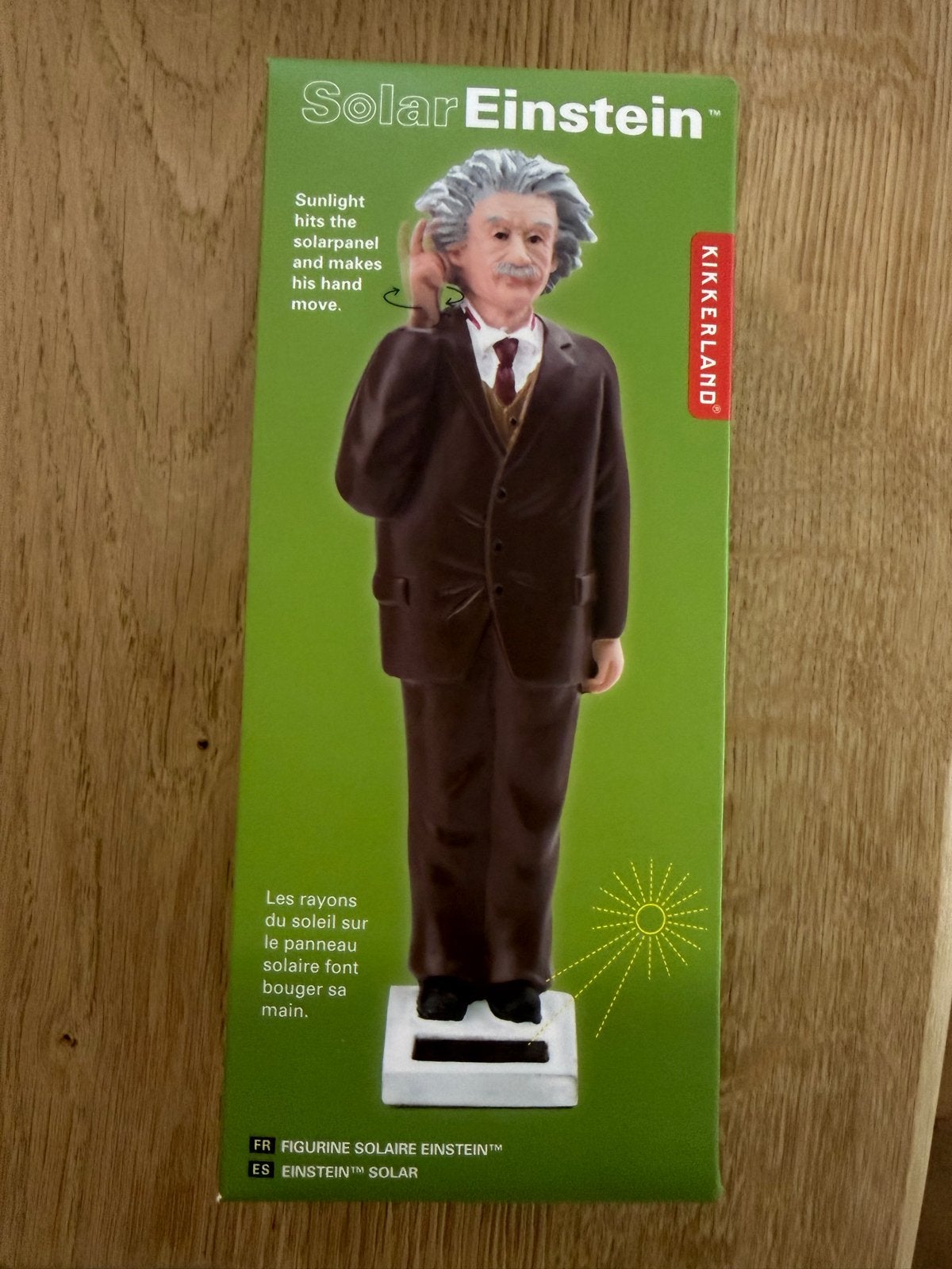 NEW Kikkerland Solar Einstein- Bewegend op Zonne-energie, Ophalen of Verzenden, Nieuw