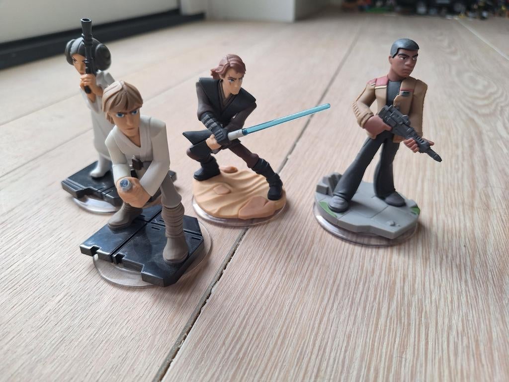 Disney Infinity Star Wars Figuren Set (4 stuks), Ophalen of Verzenden, Gebruikt