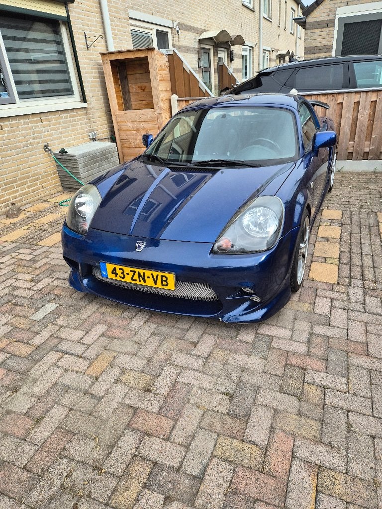 Toyota MR2 1.8 16V 2000 Blauw Hardtop, 4 cilinders, Cabriolet, Blauw, Geïmporteerd